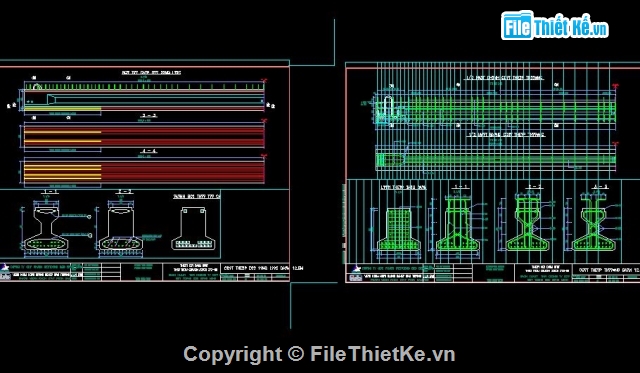 Bản vẽ chi tiết,Bản vẽ dầm I=12.5m,chi tiết dầm I